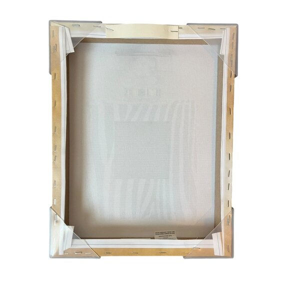 CHANEL No. 5 ZEBRA PRINT PERFUME BOTTLE CANVAS PICTURE - Picture 2 of 3